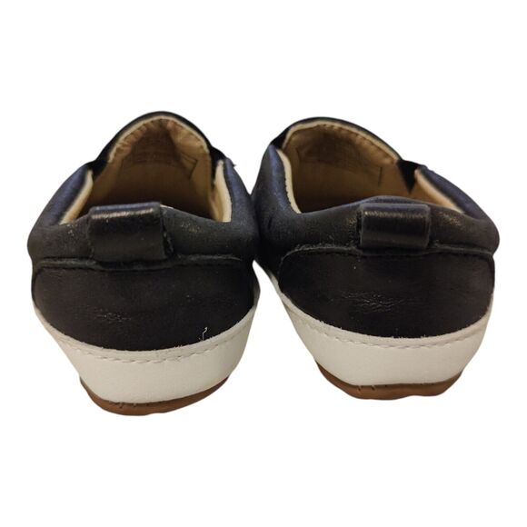 Little Bipsy Lucas Slide On Baby/Crib Shoes Black Boys Size 3 (12-18Months) - Picture 4 of 7